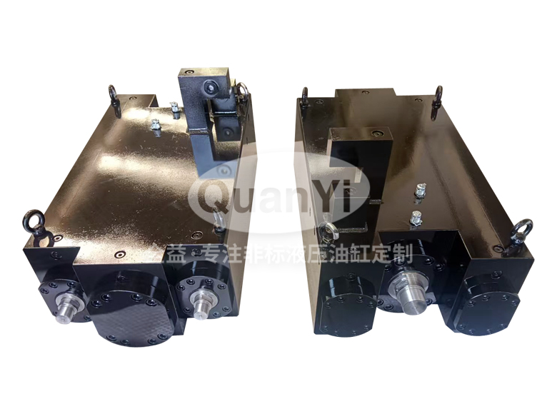 常州全益機(jī)械制造有限公司-卷材搬運(yùn)設(shè)備用三聯(lián)缸 150/100-625+ 2x 105/70-675150/100-625+ 2x 105/70-675